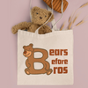Bears Before Bros Canvas Tote