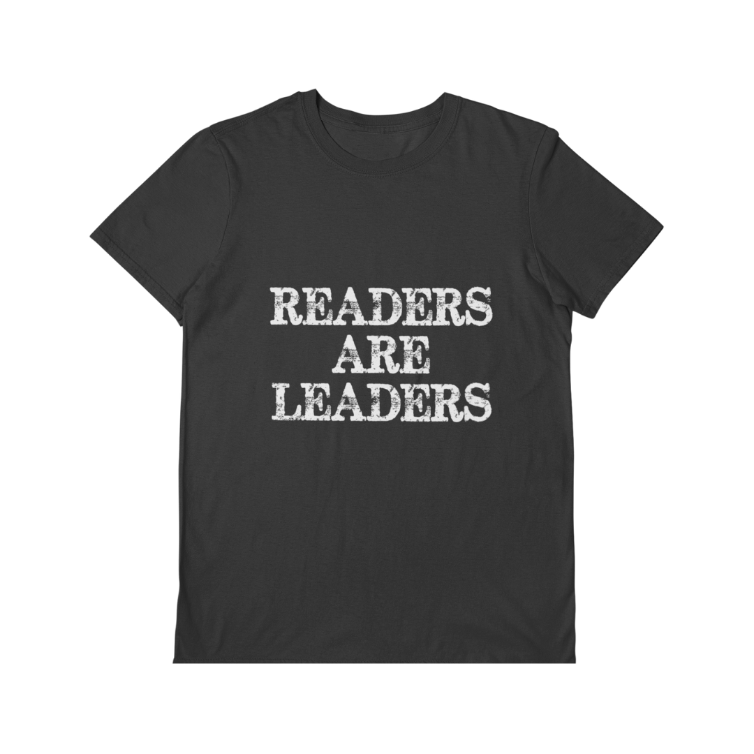 Readers Are Leaders Distress Tee