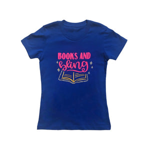Books And Bling Women T-Shirt
