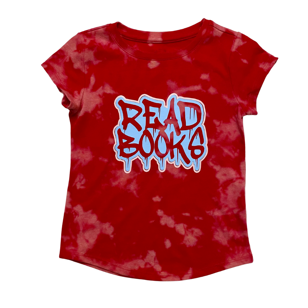 Read Books Bleached Graffiti T-shirt