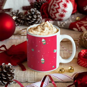Red Hot Chocolate Holiday Mug