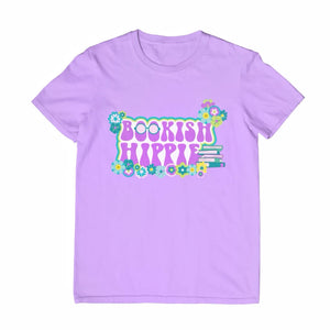 Bookish Hippie Adult T-shirt