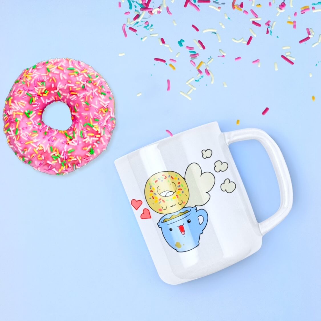 Coffee And Donut Mug