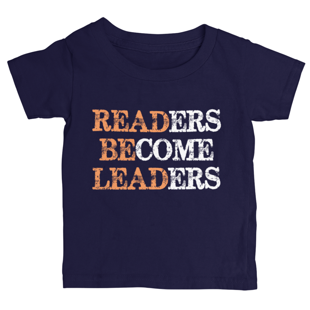 Readers Become Leaders Distress T-Shirt