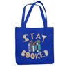STAY BOOKED Canvas Tote