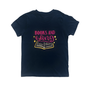 Books and Bling Youth T-Shirt