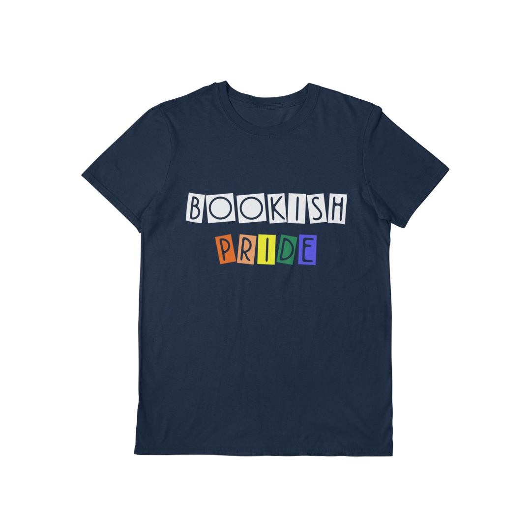 Bookish Pride Men Adult T-Shirt
